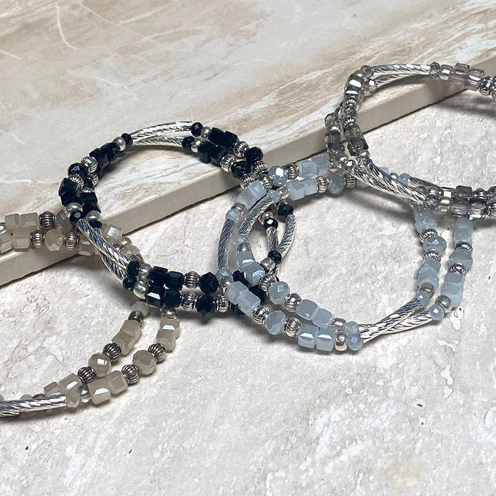 Crystal Square Bracelets | 16 Colors! for wholesale by My Fun Colors