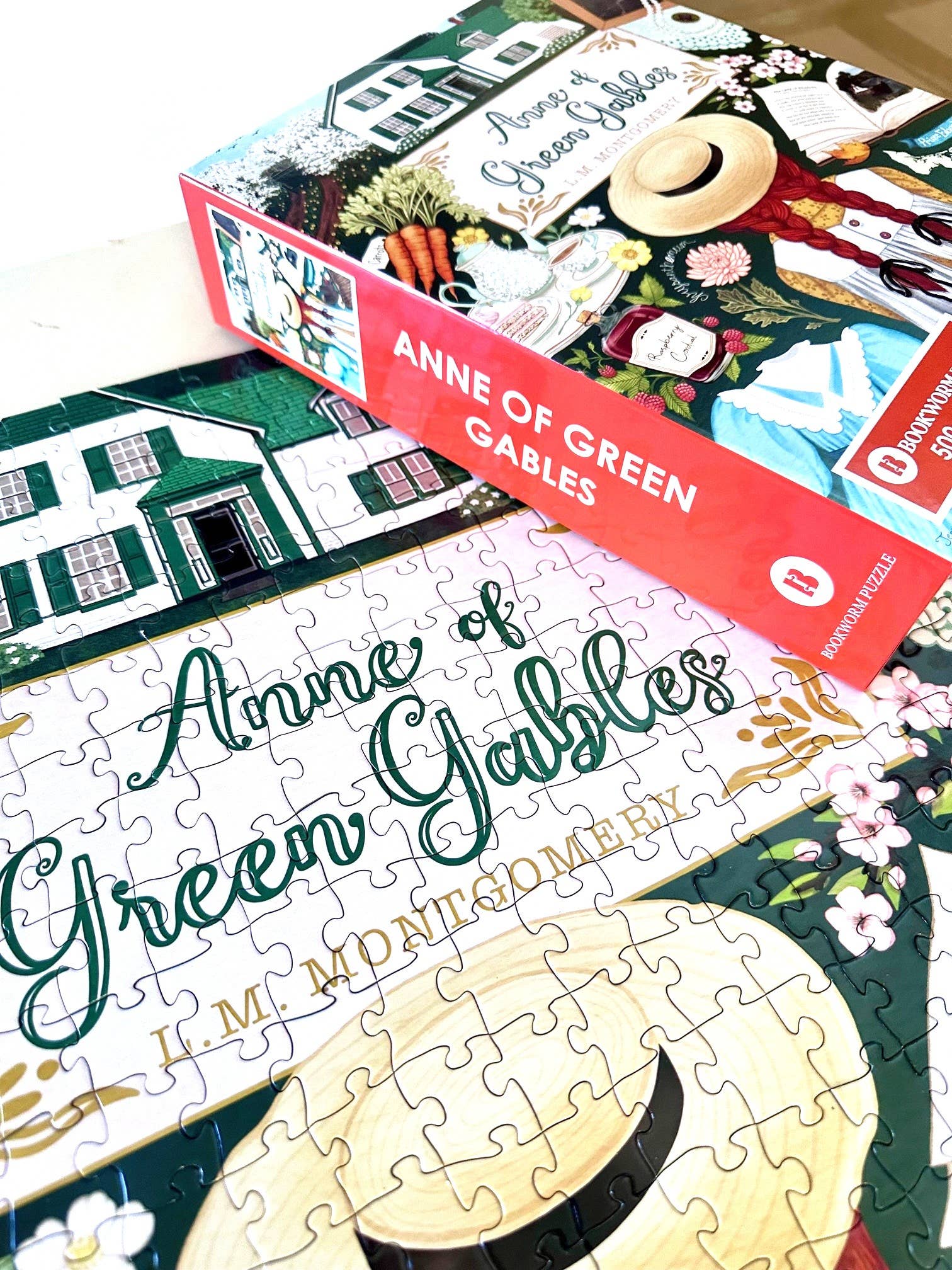 Bookworm Puzzle - Wholesale Puzzle - Adult - ANNE OF GREEN GABLES -500 PIECE JIGSAW PUZZLE4