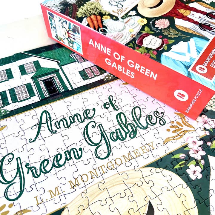 Bookworm Puzzle - Wholesale Puzzle - Adult - ANNE OF GREEN GABLES -500 PIECE JIGSAW PUZZLE4