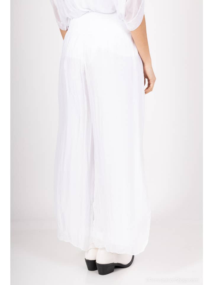 Shyloh - Vente Pantalon – femme - Pantalon soie ouvert sur les côtés du bas 2046418