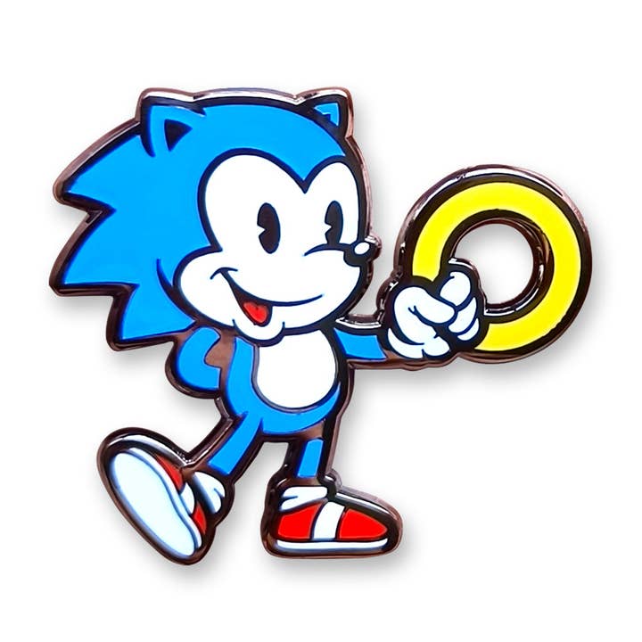 Harebrained! - Wholesale Lapel Pin/Button - Vintage Style Sonic Pin