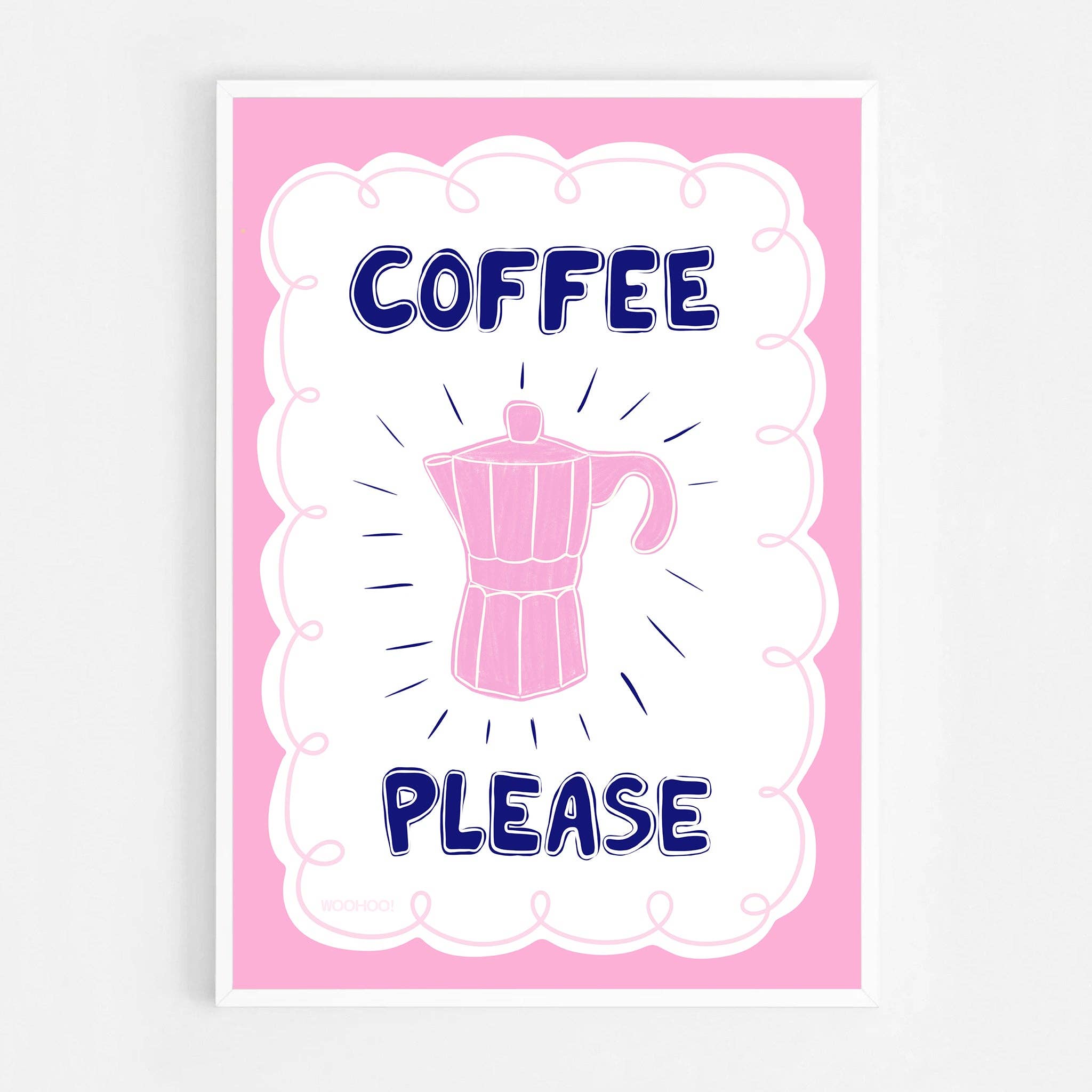 Woo Hoo Prints – wholesale Art print – COFFEE PLEASE PRINT2