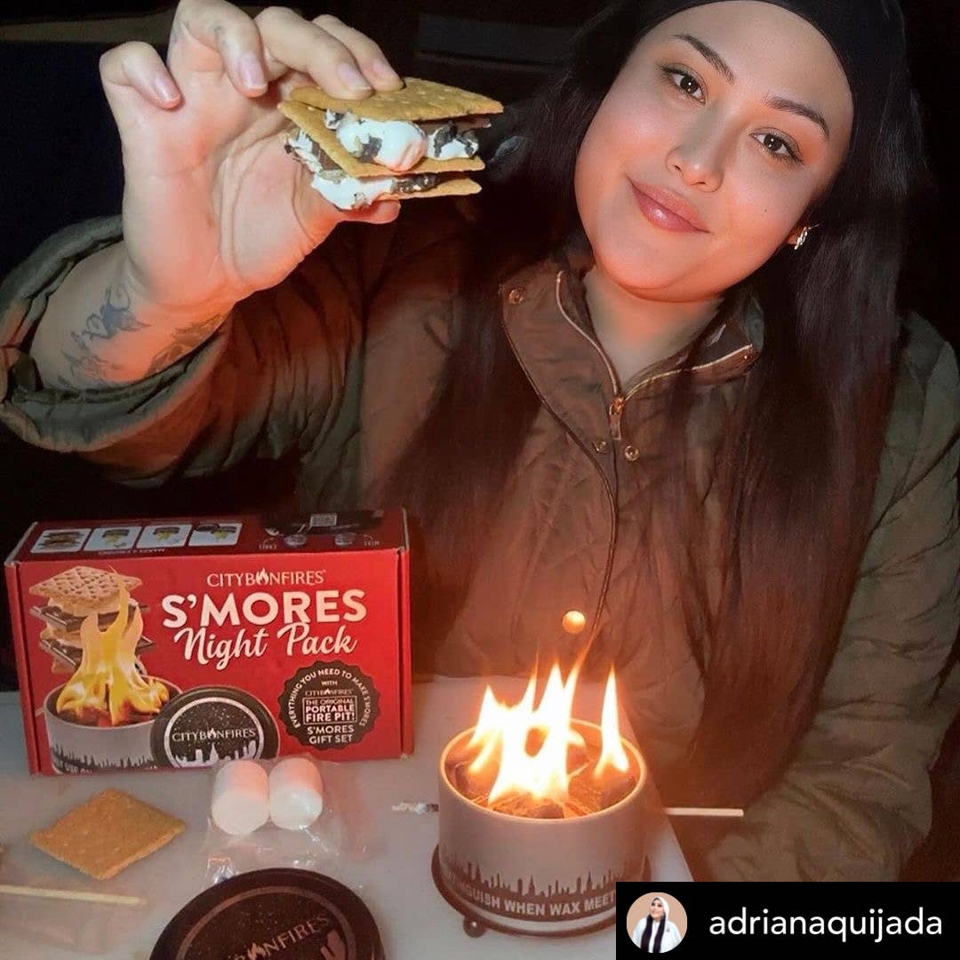 City Bonfires - Portable Fire Pits - Vente Foyer - Pack de nuit S'mores6