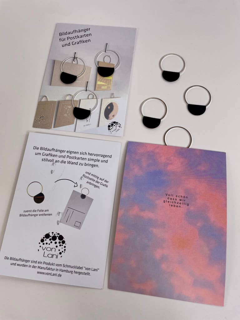 von Lani = Jewellry + Suncatchers - Wholesale Picture Frame - Picture Hangers Set of 3 🔵🔵🔵/frames/postcards 7