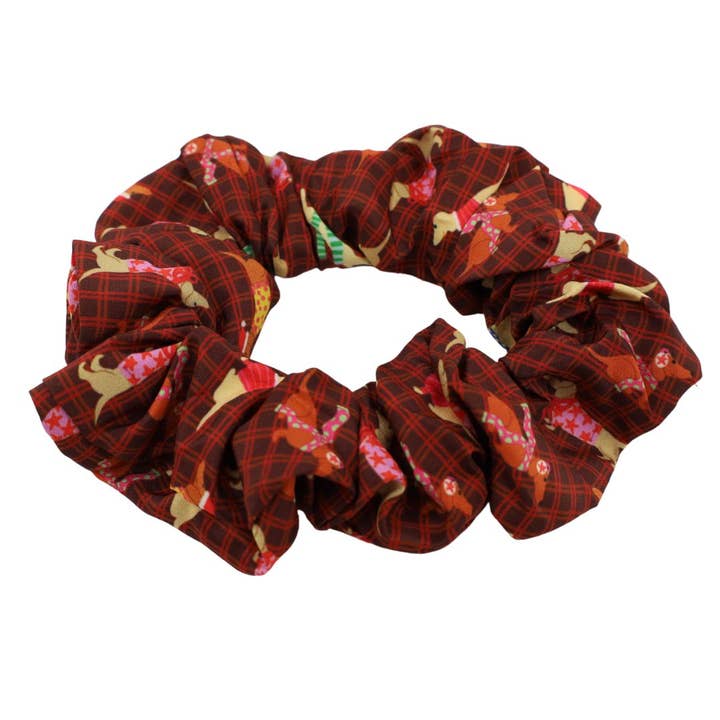 Merry Little Dachshunds: Scrunchie for wholesale by Pablo & Co. Boutique