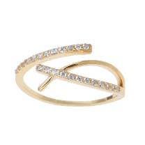 Anel Prata Zircónias Imagination for wholesale by ARTE NOVA