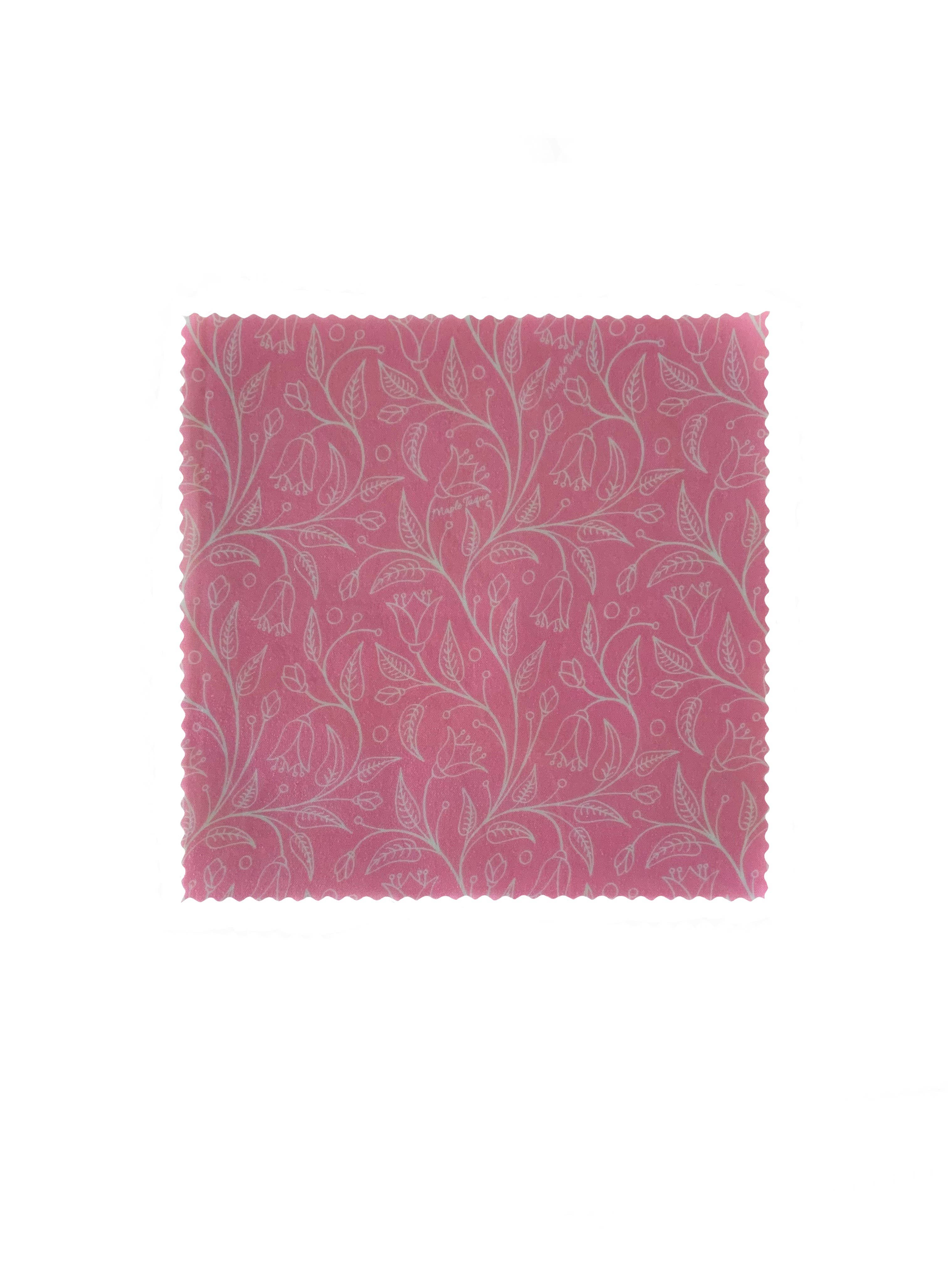 Maple Tuque - Vente Sachet de conservation/film alimentaire - Set de 2 Wraps en cire d'abeille - Motif : Assorti6