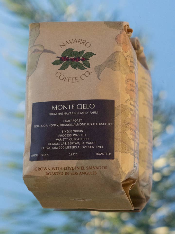 Monte Cielo for wholesale by Navarro Coffee Co.