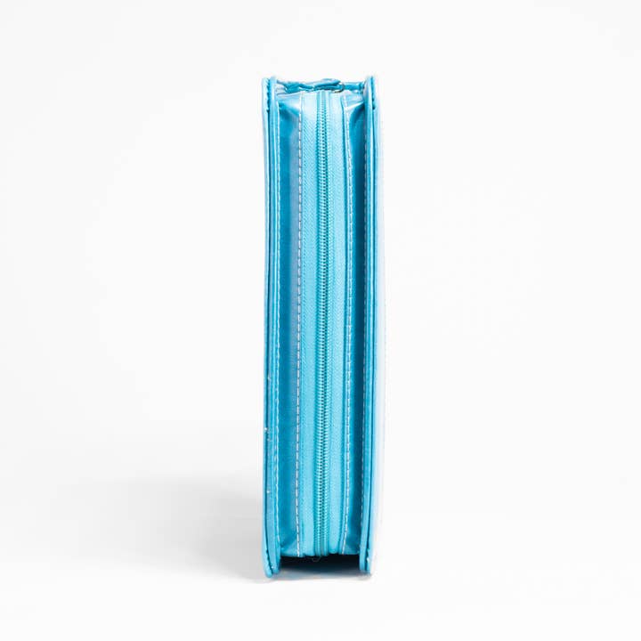 Divinity Boutique - Wholesale Bible Cover - Bible Cover: Teal Blue Butterfly2