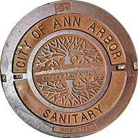 PROJEKT MIDWEST - Ann Arbor, MI - Avloppsöverdrag för wholesale av Vernakular Photo Designs