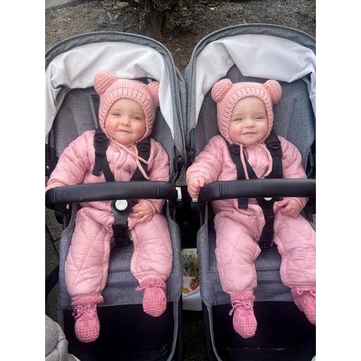 Annie & Charles - Wholesale Jumpsuit - Baby - Annie & Charles® warm baby jumpsuit PASTEL
