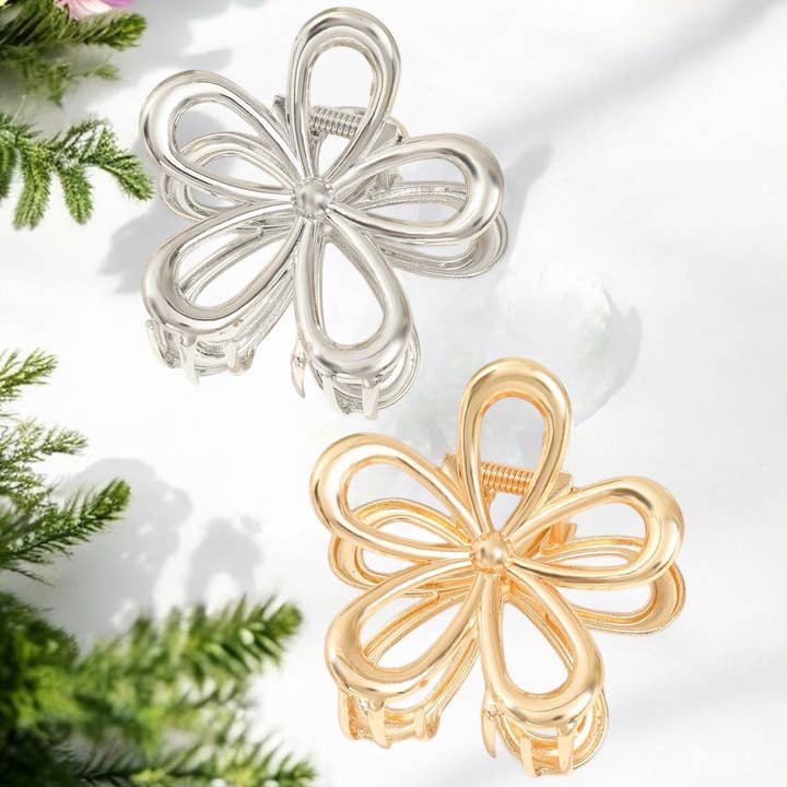 BYREN | ÉLINE L'ATELIER - Wholesale Hair Accessories Set - Women's - ZE15 flower-shaped hair clip2