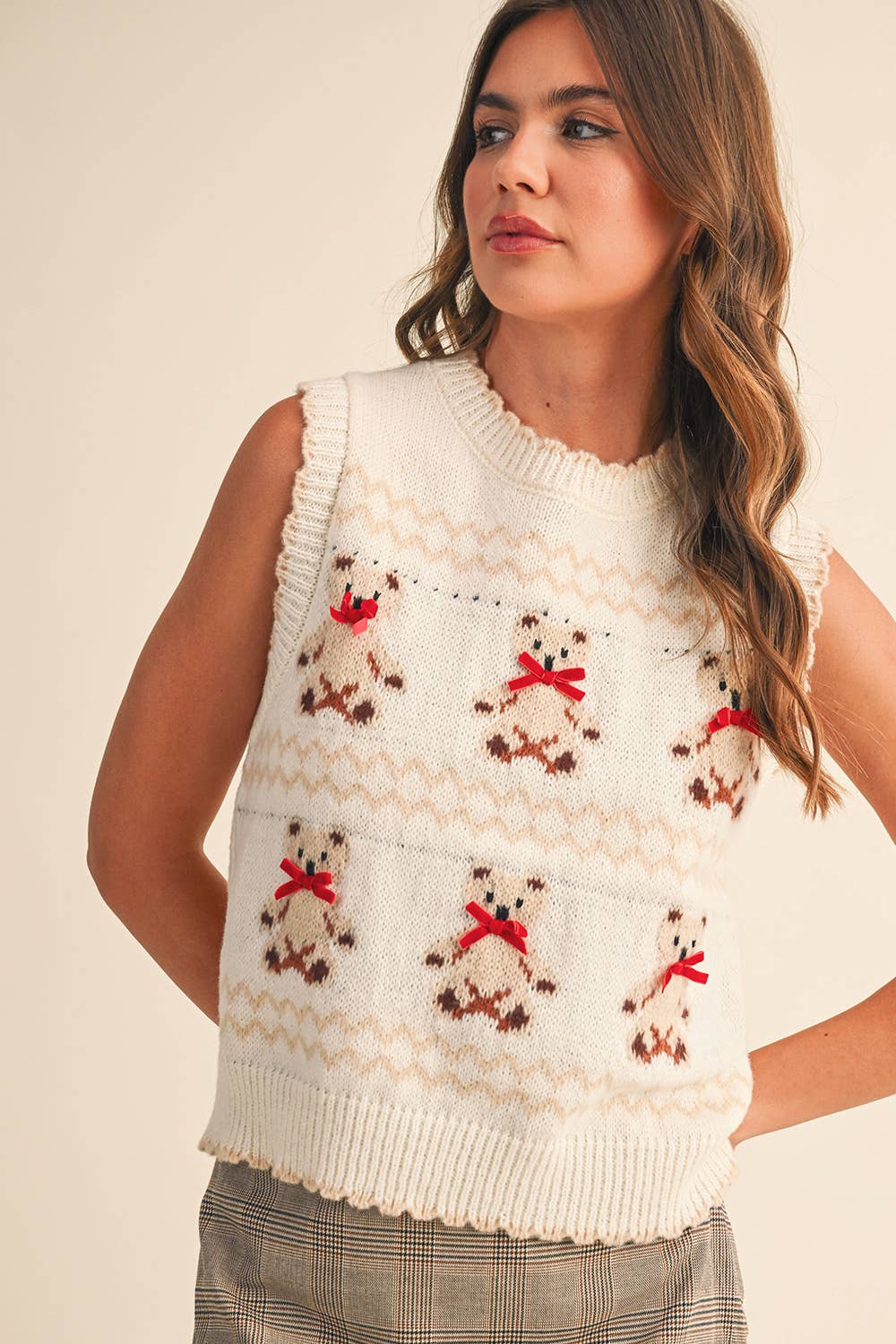 &MERCI – wholesale Tröjväst – Dam – TEDDYBJÖRN VÄST MSW109563