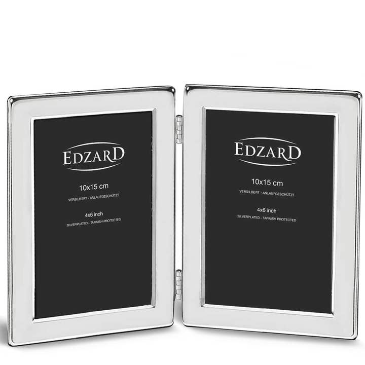 Double Photo Frame Salerno for 2 Photos 10 x 15 cm for wholesale by EDZARD