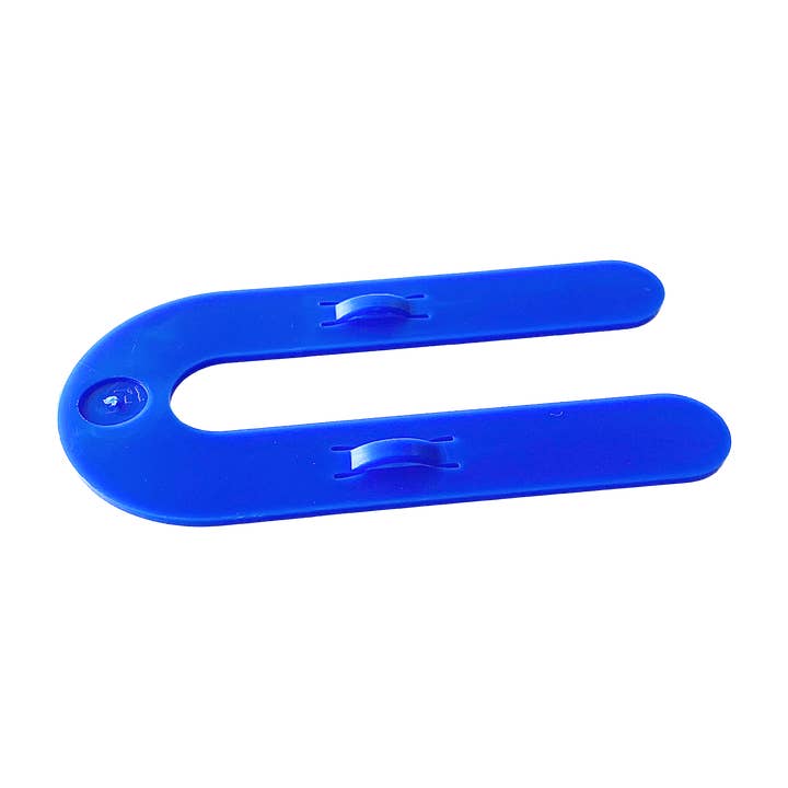 FLI Products - Wholesale Craft supplies - Glazelock Interlocking Shim 3", U -shaped Horseshoe Plastic 3"L x 1-1/2"W with 1/2" Slot8