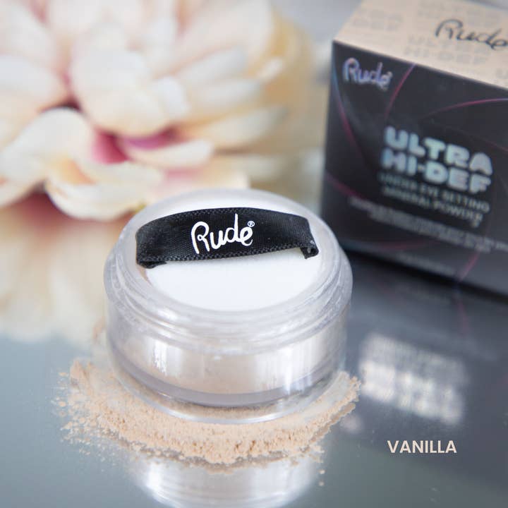 Rude Cosmetics - Wholesale Makeup Setting Spray/Powder - Ultra High Definition Under Eye Setting Mineral Powder