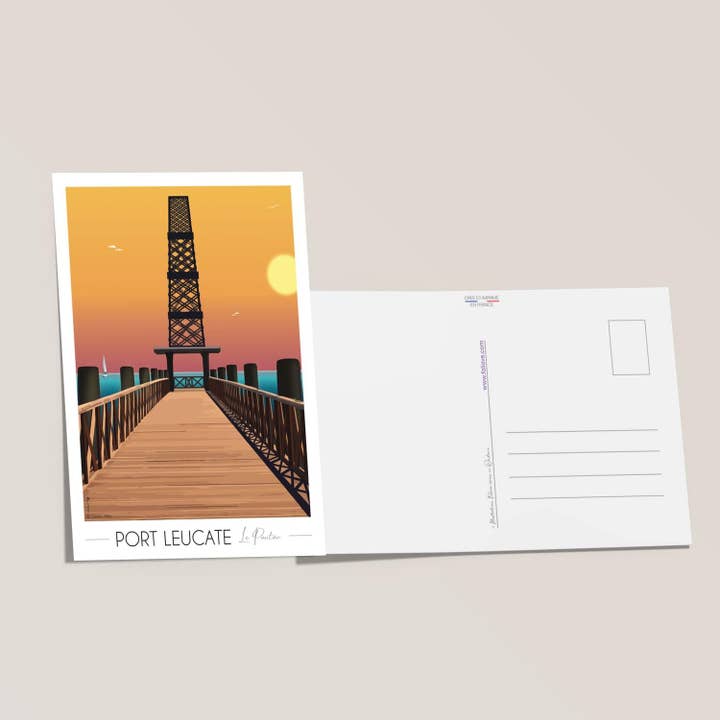 Ansichtkaart Pier van Port-Leucate voor wholesale door Foliove