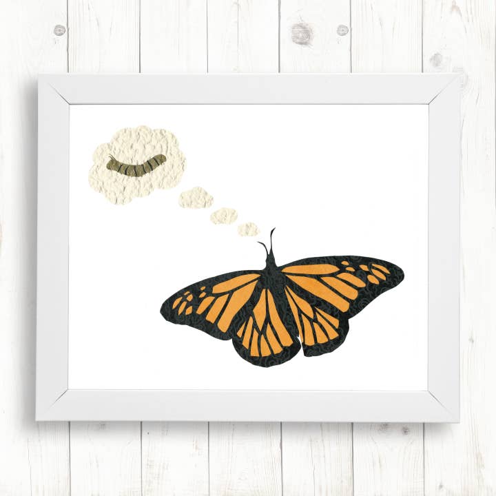 Monarch fjäril konsttryck för wholesale av Whimsy Spot
