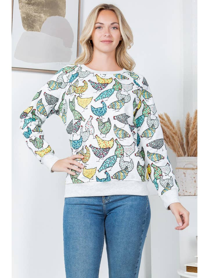 LA Soul - Vendita all'ingrosso Felpa - Donna - Felpa in pile di pollo2