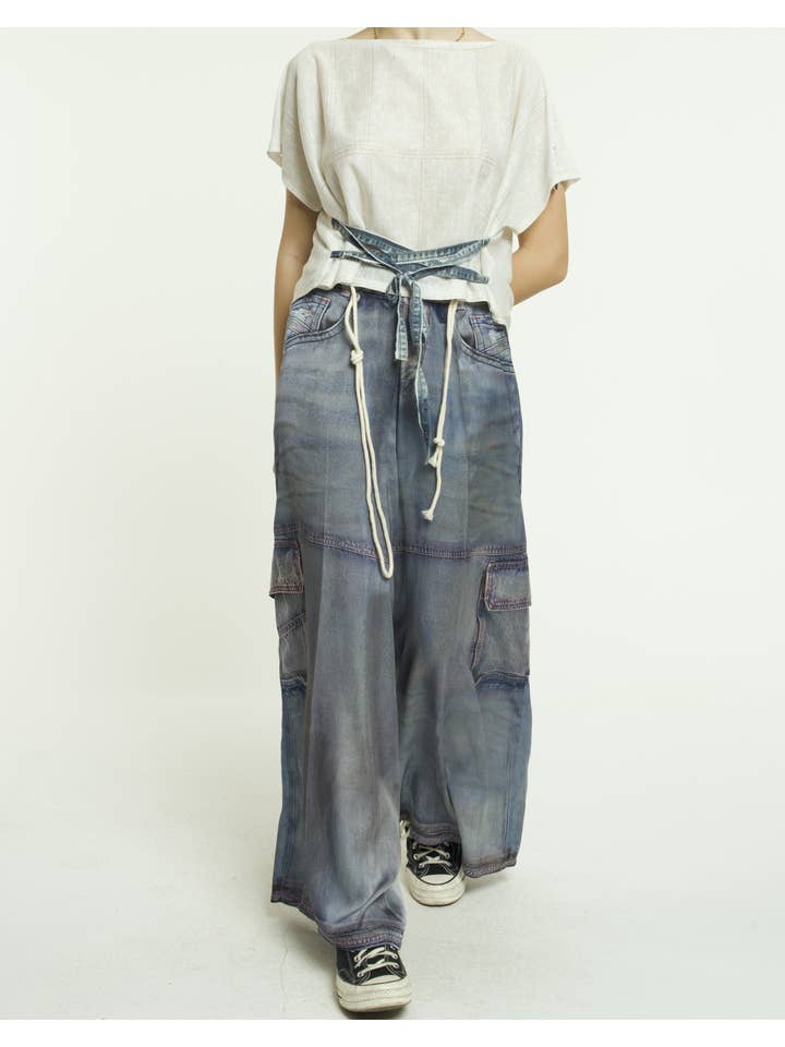 IPNG Design - Wholesale Pants - Women's - Pants Sateen Denim - Jeanious5