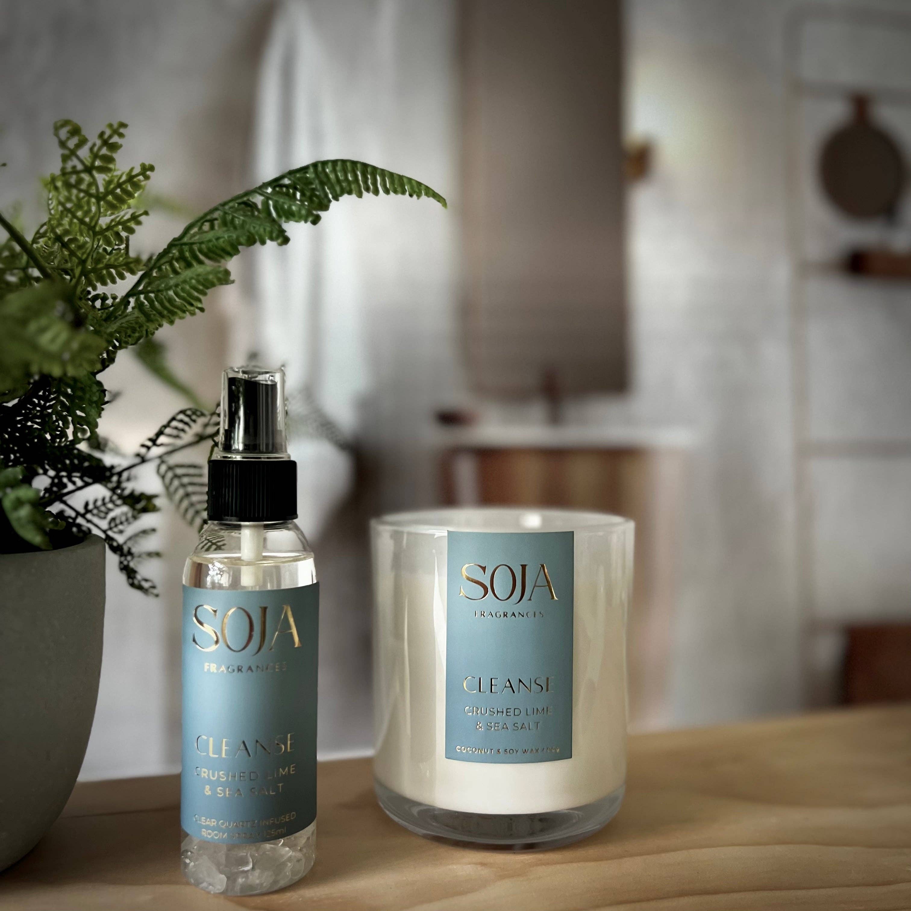 Soja Fragrances - Wholesale Jar/filled candle - Cleanse - Crushed Lime & Sea Salt Candle5