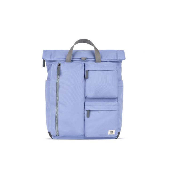 Richmond Medium Backpack in Thistle Canvas for wholesale by ORI London