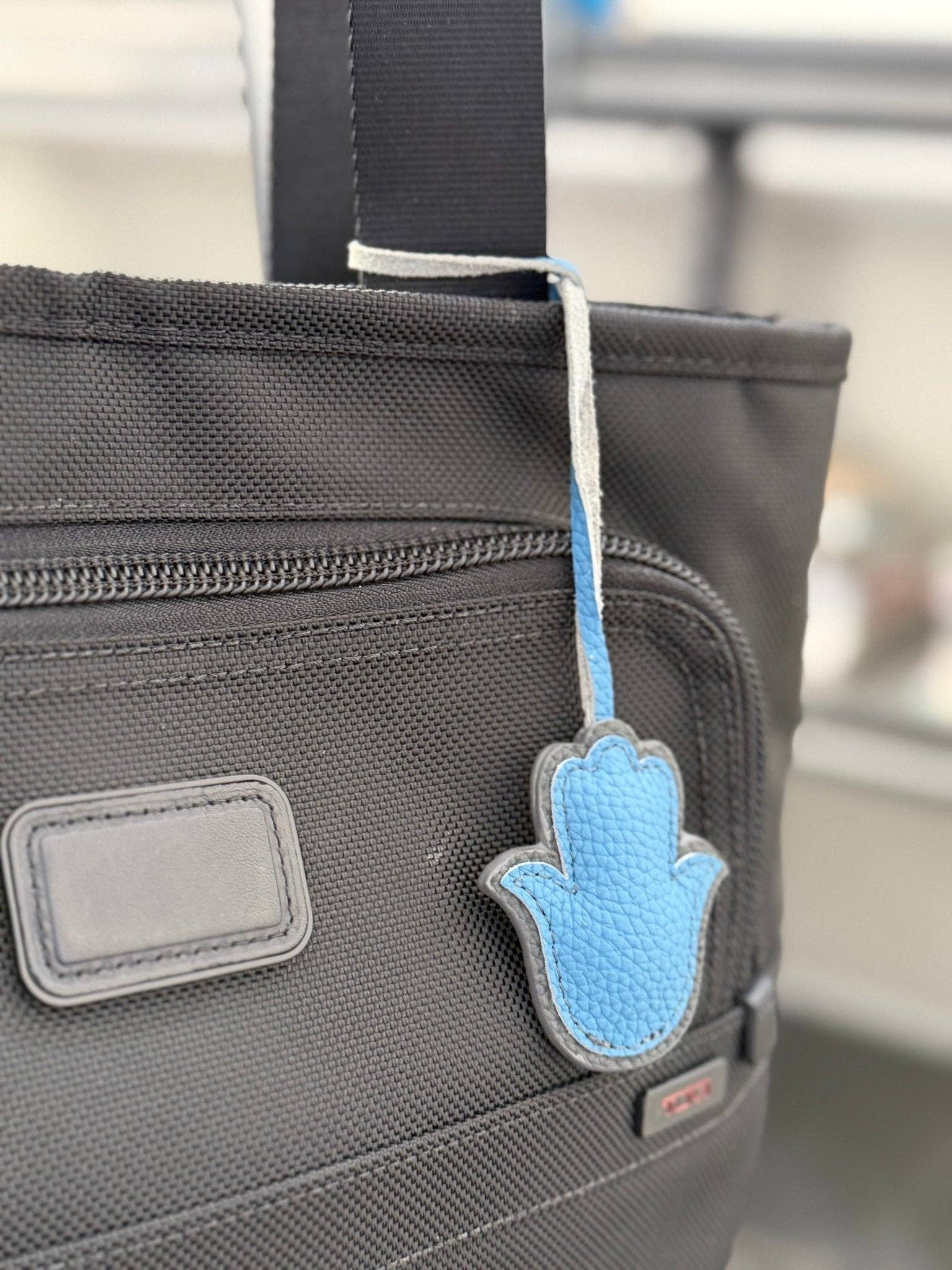 JEWISHJOY.co - Wholesale Purse/Bag Accessory - Women's - Leather Bag Charms - Jewish Star / Hamsa / Chai4