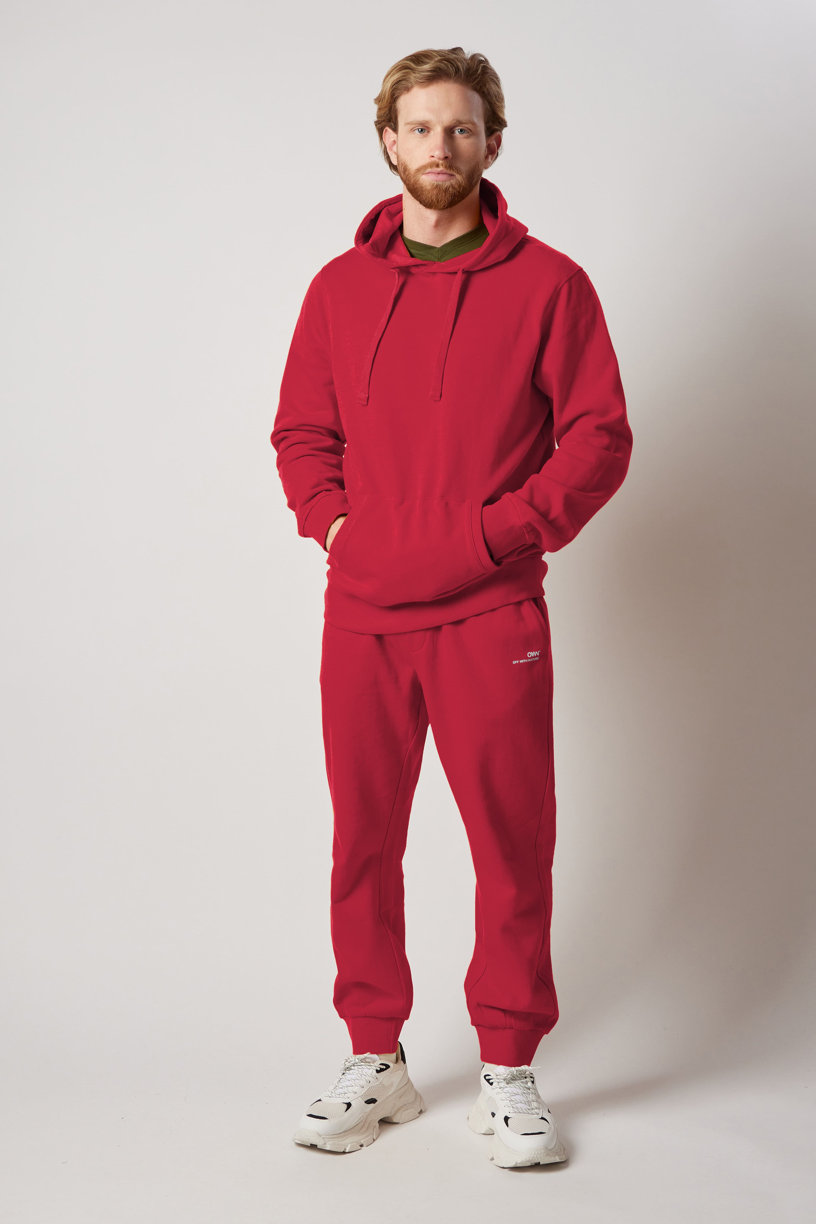 OWN OFF WITH NATURE - Wholesale Lounge Set - Men's - Hooded Sweatshirt Set + Fleece Joggers8
