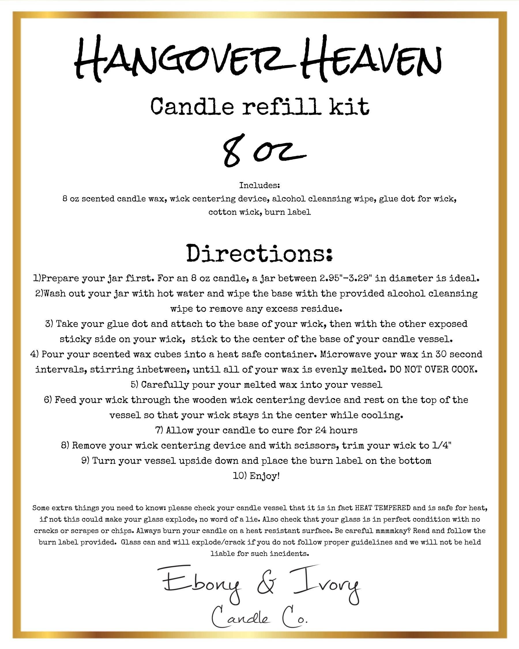 REMOVED BRAND - Wholesale Jar/Filled Candle - Hangover Heaven - Jar/Filled Candle4