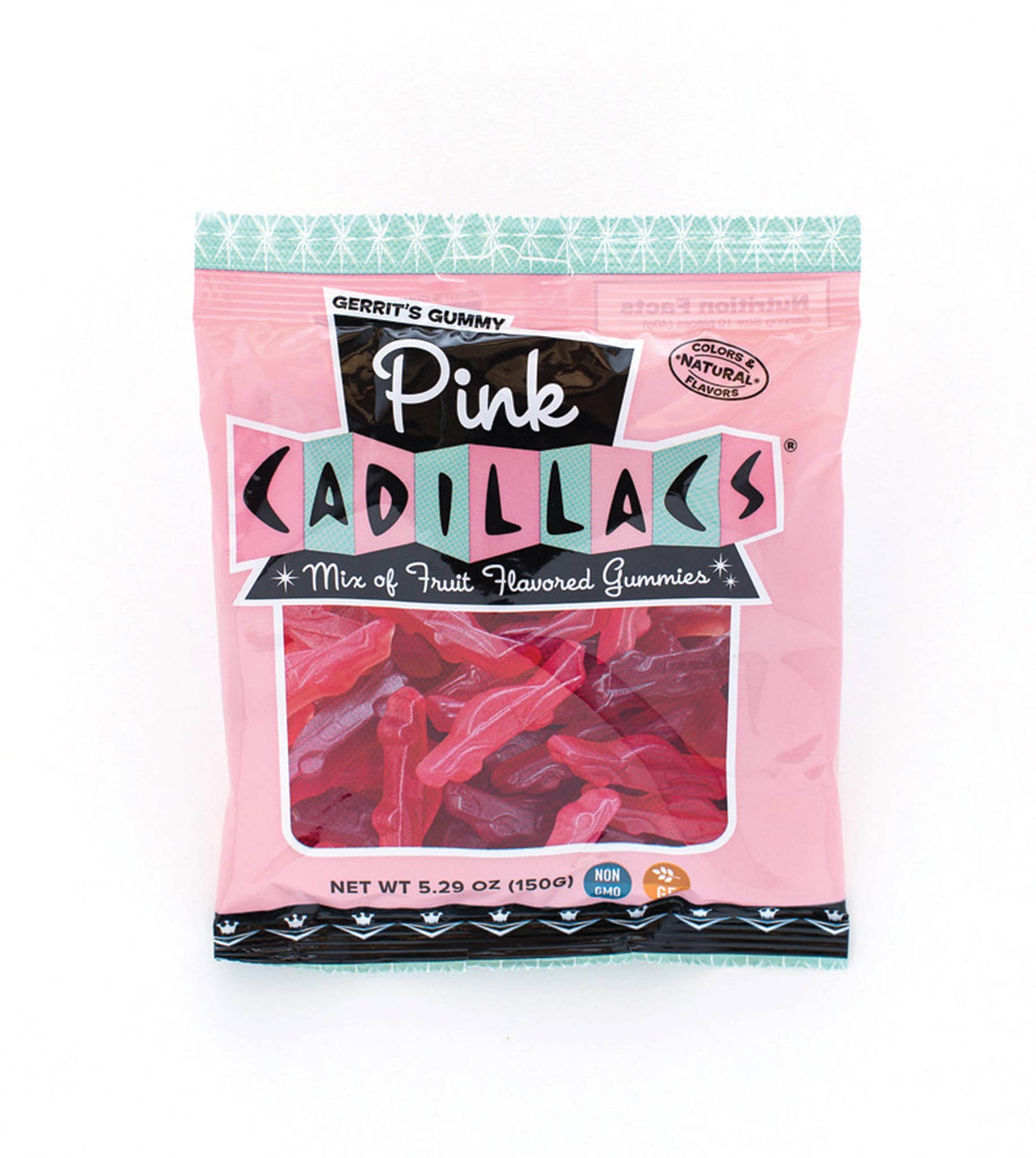 Grandpa Joe's Candy Shop - Wholesale Gummy - Gerrit's Pink Cadillacs, 5.29oz, 12ct Case0