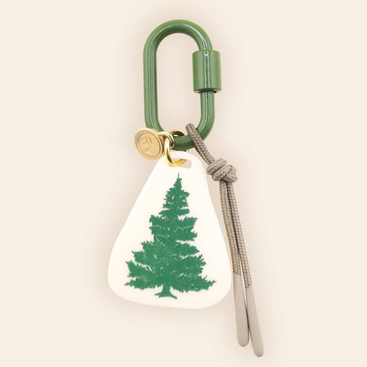 Freshwater Curated Goods - Wholesale Keychain - Women's - Pine Tree Bag Charm