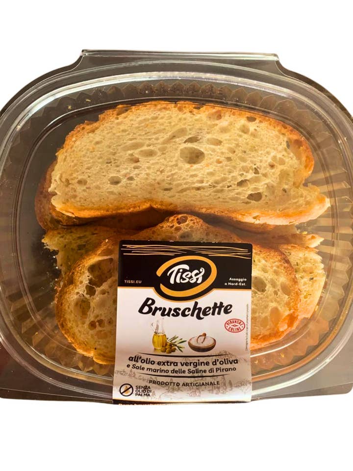 Bruschette classiques au Sel de Piran - 130 g. pour la vente par CENTRO DOLCE FRIULI