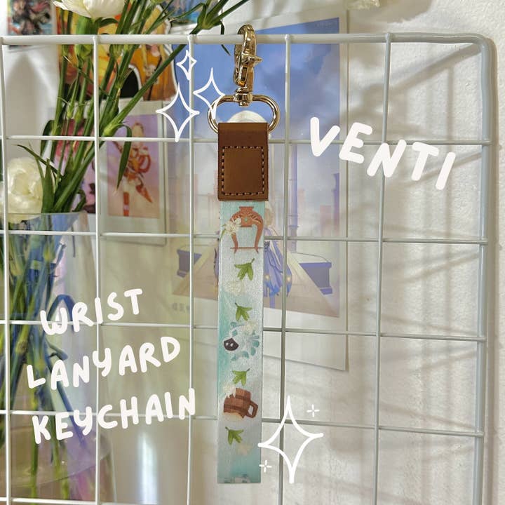Venti Handgelenk-Schlüsselband aus Leder - Genshin Impact Serie für den Großhandel von Studio Ayu