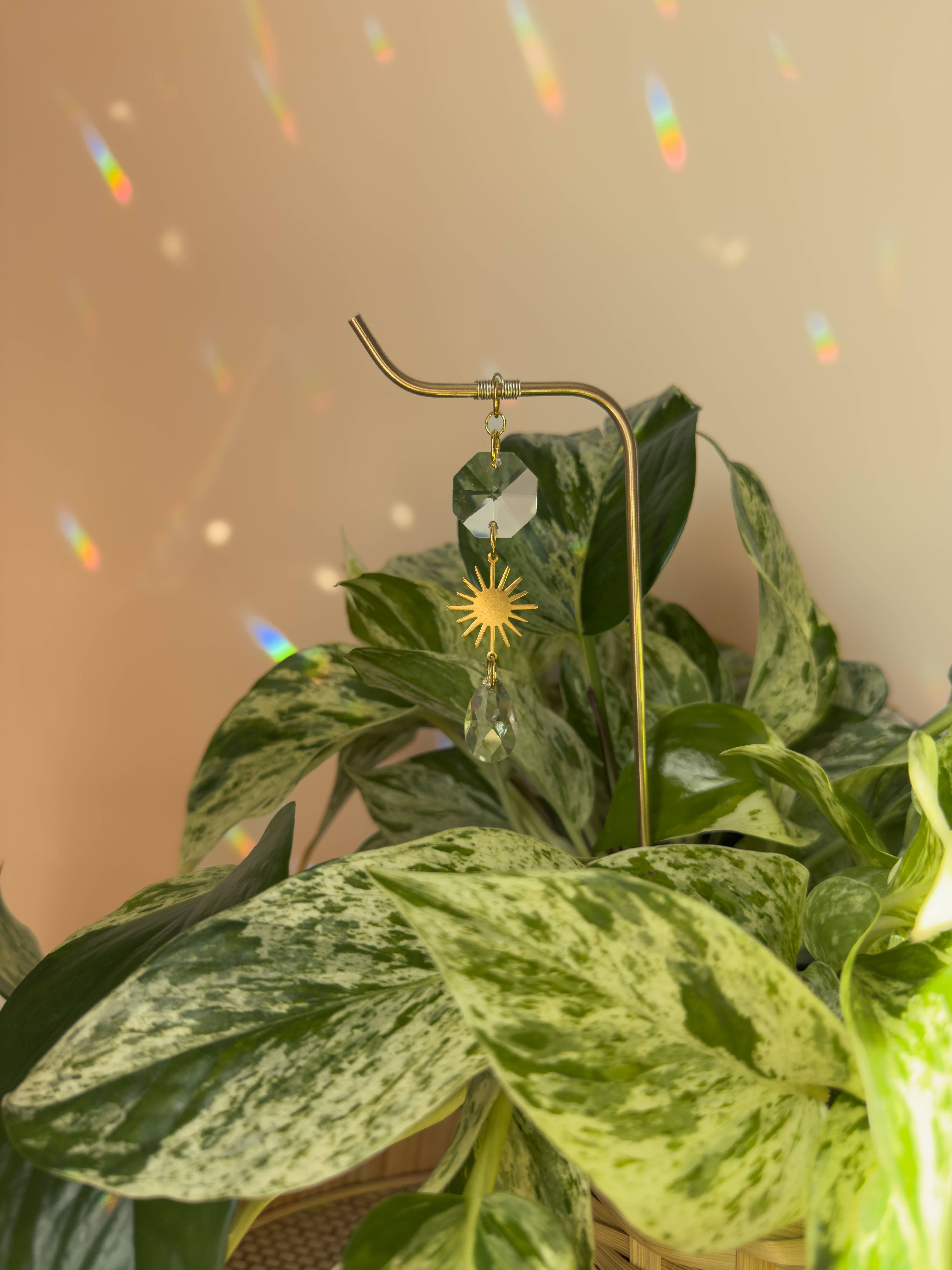 Meraki The Studio Co. – wholesale Garden/lawn stake – Plant Stake | Suncatcher + Sun Charm | Houseplant Decor Art1