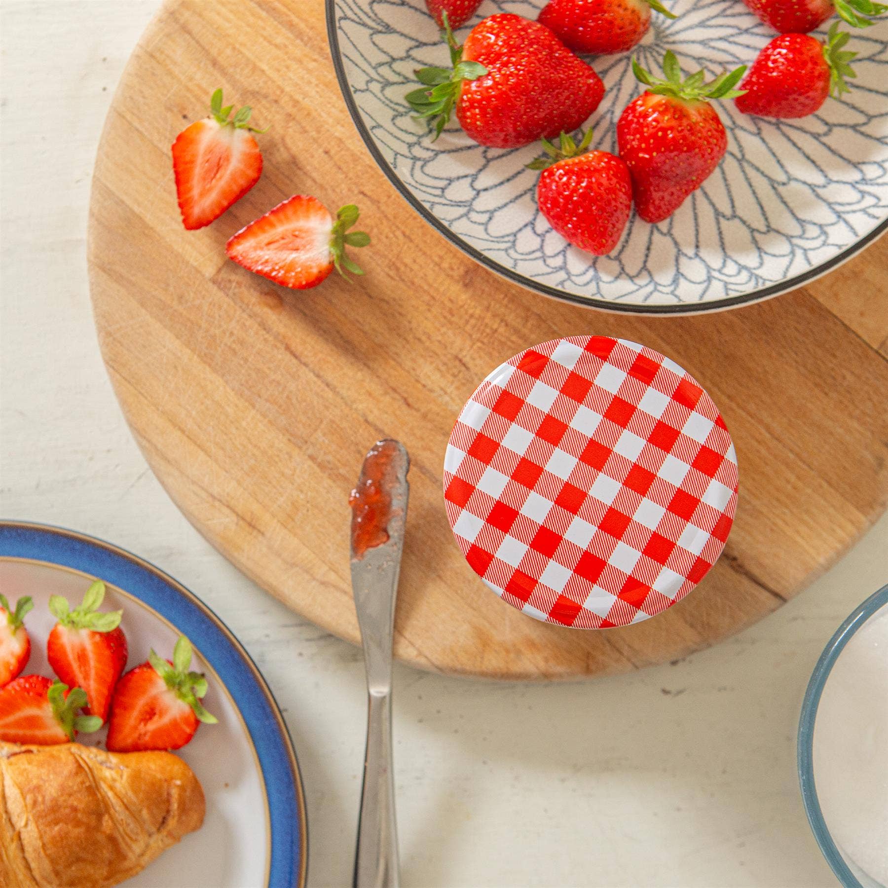 Rinkit Pty Ltd - Wholesale Jar - 310ml Glass Jam Jar with Lid - By Argon Tableware18