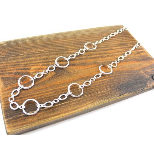 Pretty Persuasions - Wholesale Link & Chain Necklace - N20113 Long Chain Necklace