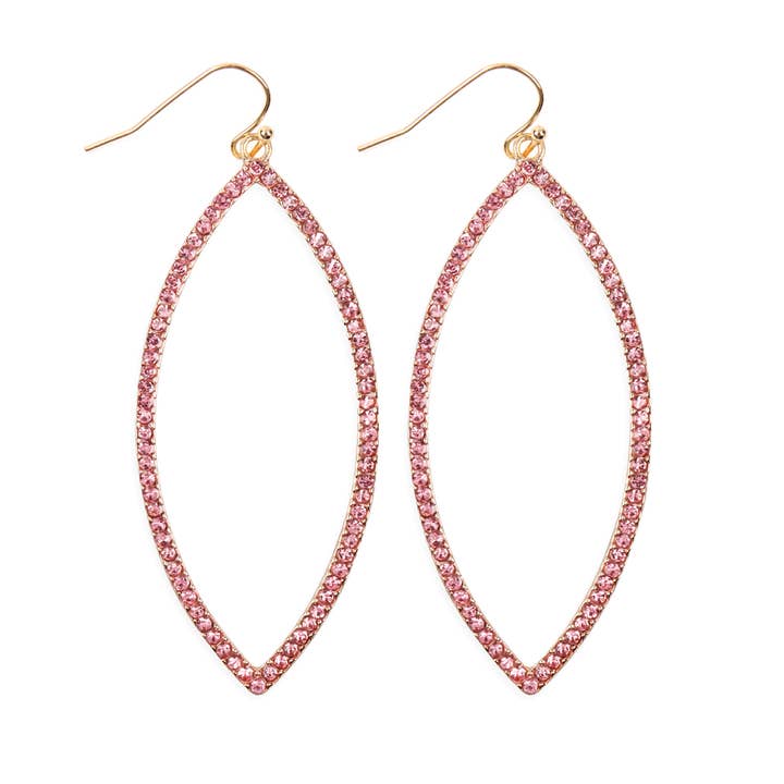 MYS Wholesale Inc - Wholesale Dangle Earrings - Open Marquise Rhinestone Earrings11