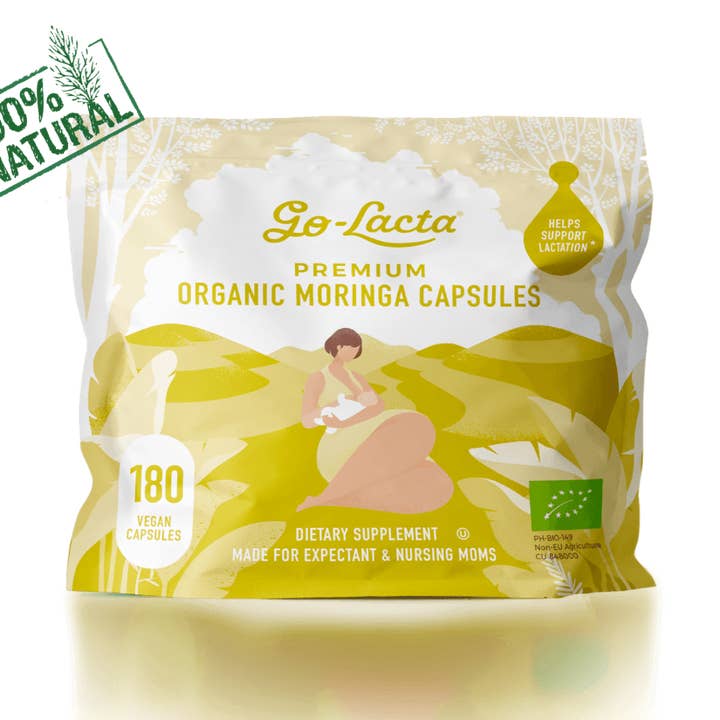 180 capsules Wholesale Premium Organic Moringa Leaf for wholesale by Go-Lacta