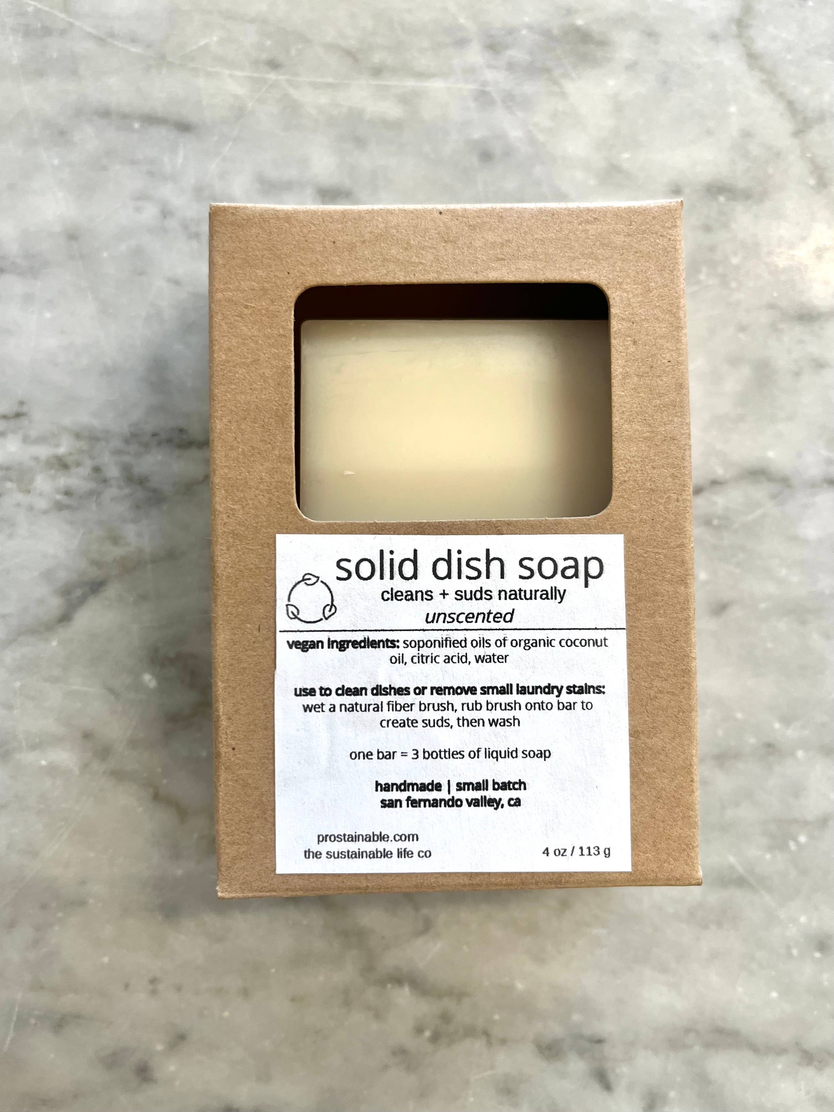 prostainable ® - Wholesale Dish Soap - Solid Dish Soap Bar (4oz)1