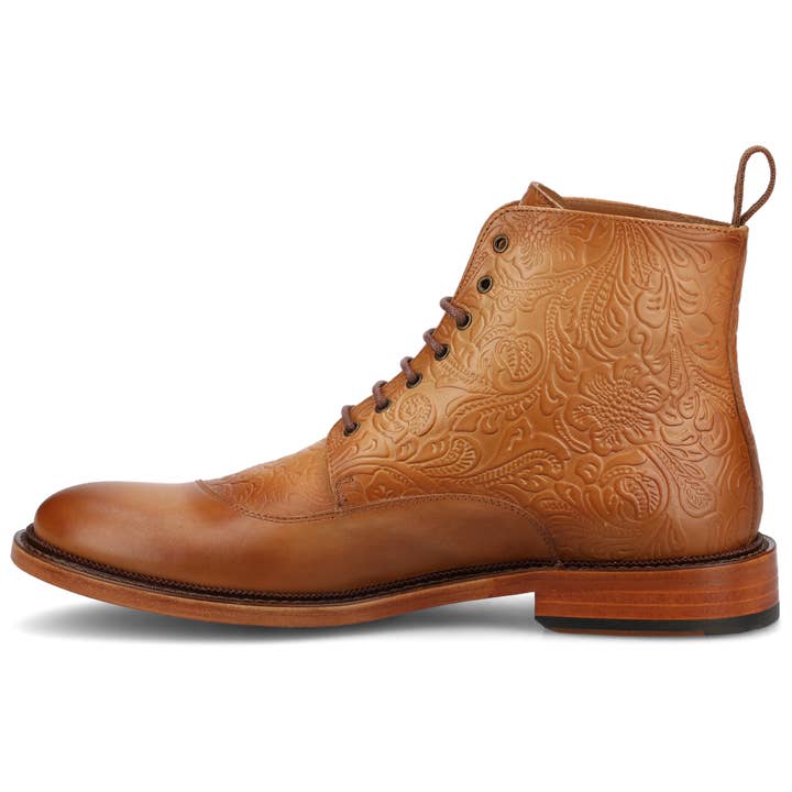 Taft - Wholesale Chelsea Boots - Men's - The Paris Boot in Honey Floral2