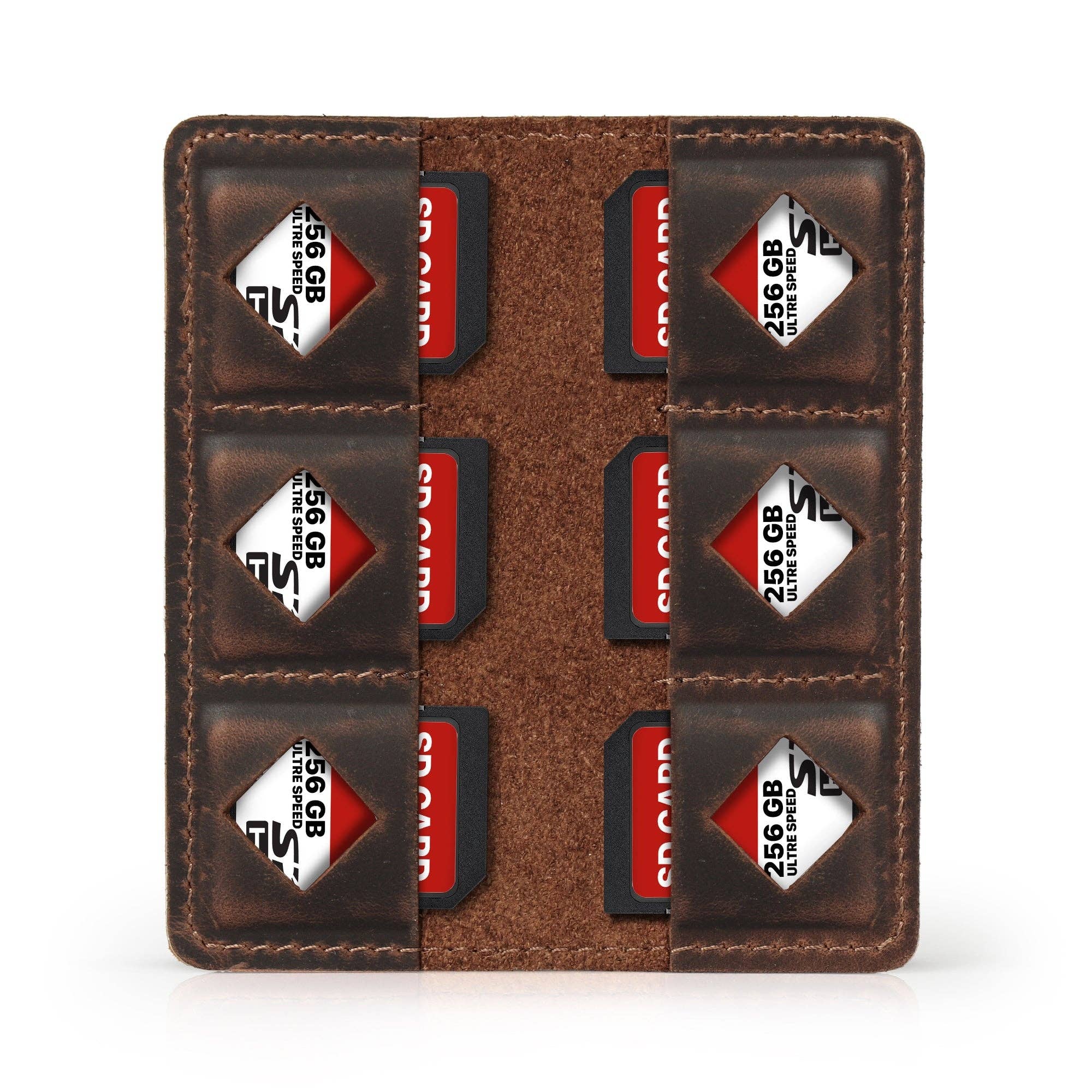 Londo - Vendita all'ingrosso Porta carte - Unisex - Supporto per schede SD MegaGear in pelle54