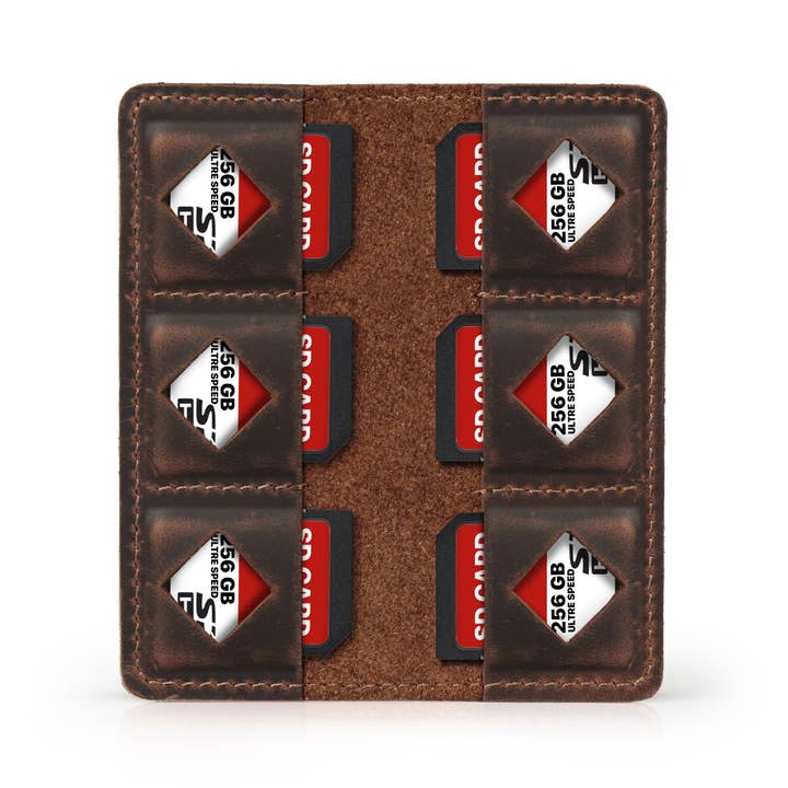 Londo - Vendita all'ingrosso Porta carte - Unisex - Supporto per schede SD MegaGear in pelle54