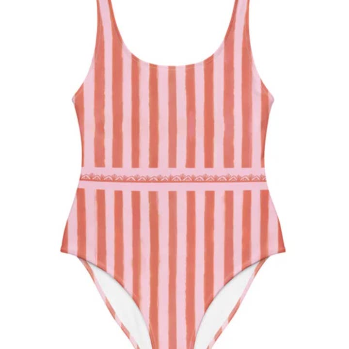 OP Stripe One Piece for wholesale by BY GREY Design
