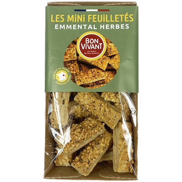 Mini EMMENTAL STICKS HERBES DE PROVENCE for wholesale by BON VIVANT