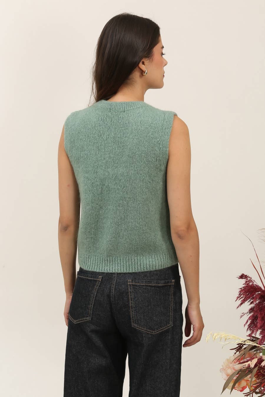 NAÏS PARIS - Wholesale Knit Sweater - Women's - Round neck sleeveless sweater in kid mohair and wool28