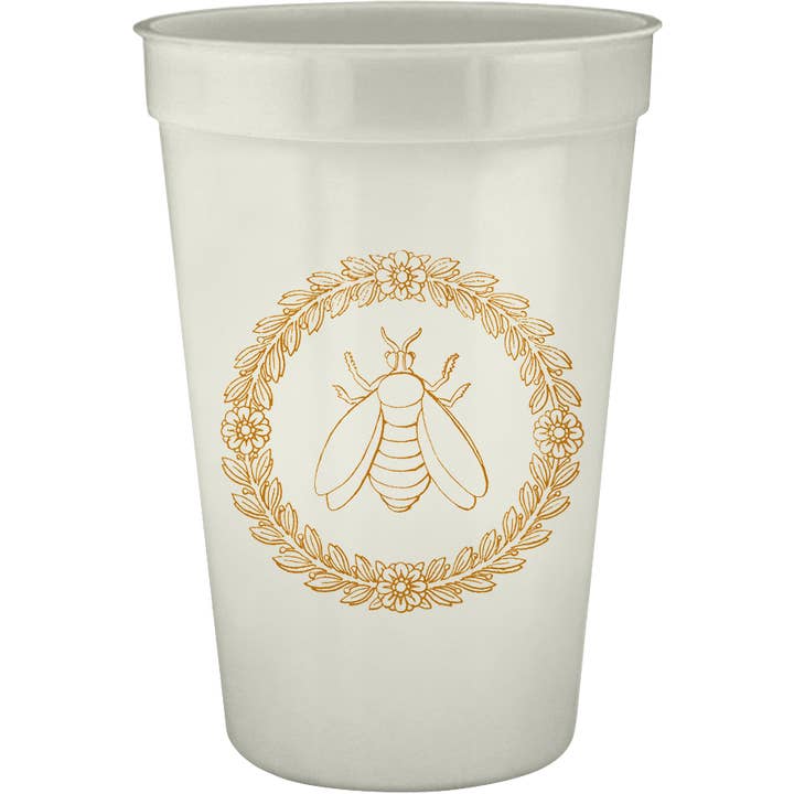 Empire Bee 16oz Pearlized Cups for wholesale by Alexa Pulitzer