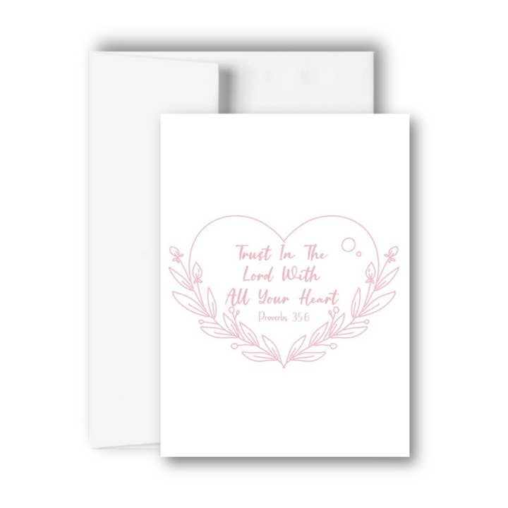 Lita på Herrens uppmuntrande gratulationskort- Religiös för wholesale av Brandi Creations Design Studio