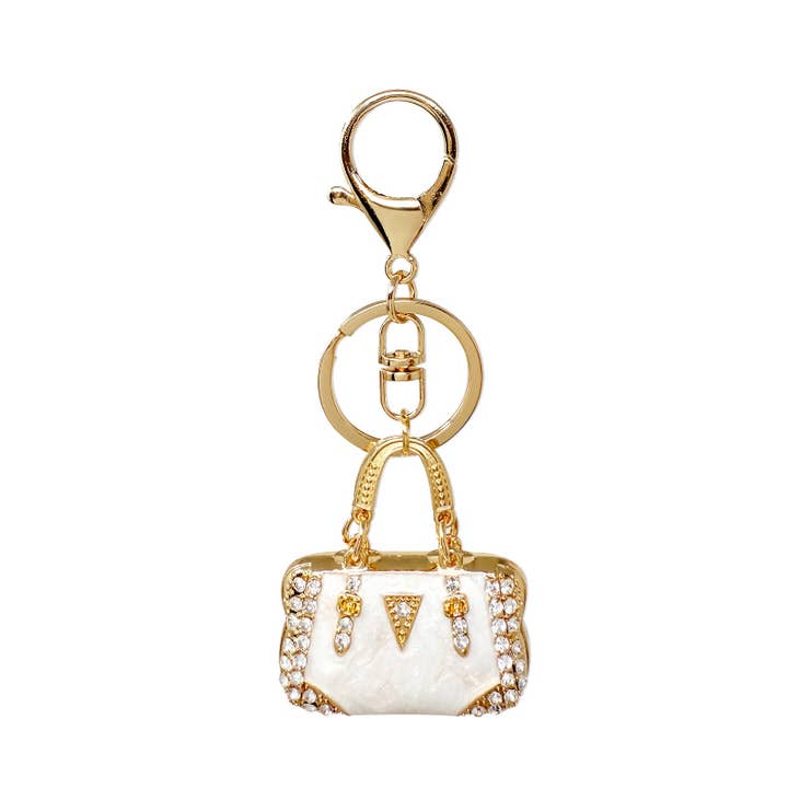 Wrapables.com - Wholesale Keychain - Women's - Wrapables Rhinestone Handbag Shaped Purse Charm Keychain