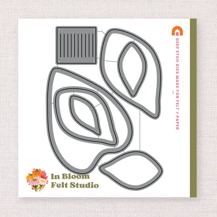 Poinsettia Classique, Matrice de Découpe Profonde pour la vente par Benzie Design