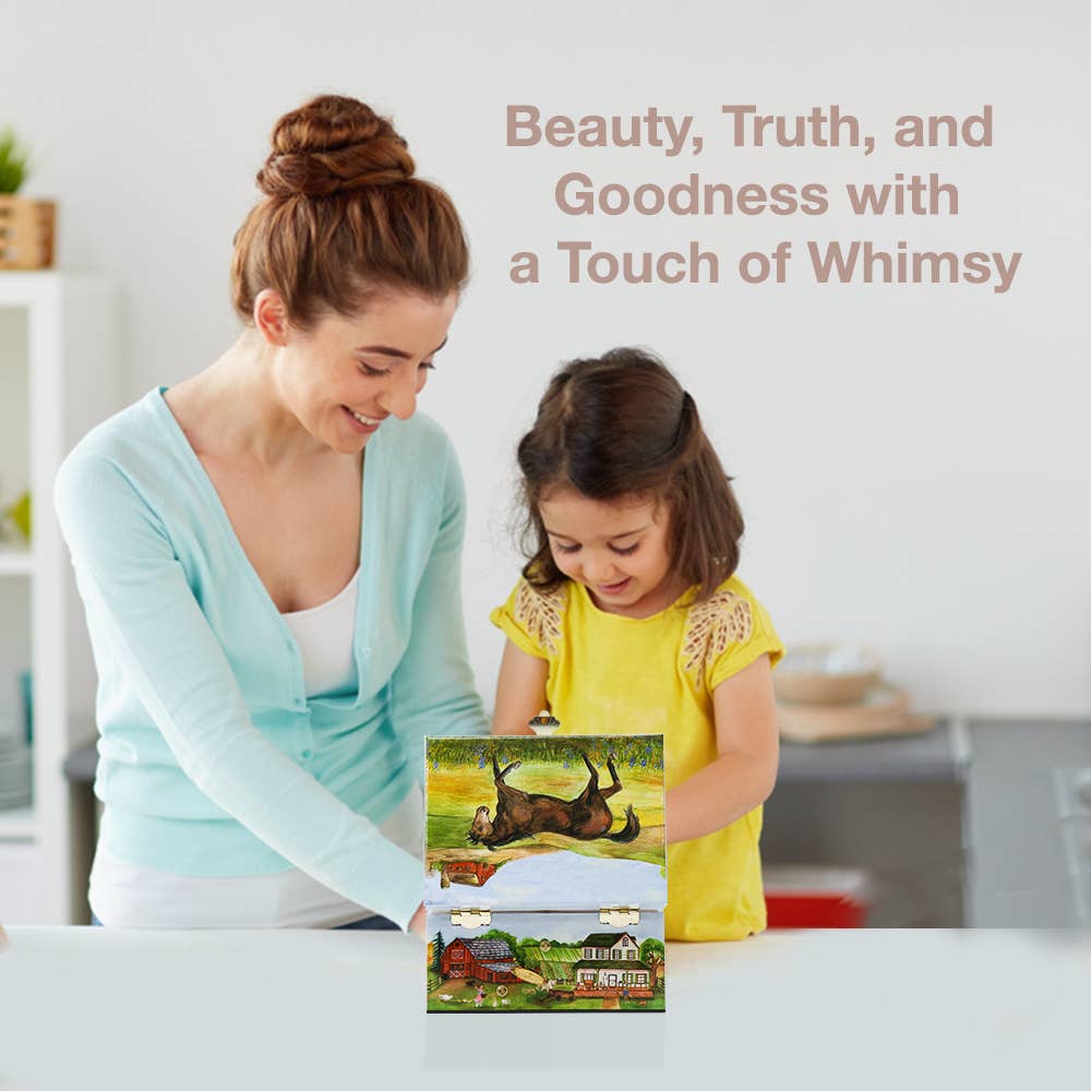 Enchantmints – wholesale Jewelry box/organiser – Kids – Country Horse Jewelry Box: Christmas 2025 Gift | Wholesale 1